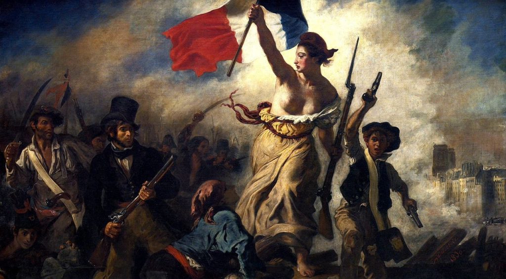 delacroix a liberdade guiando o povo