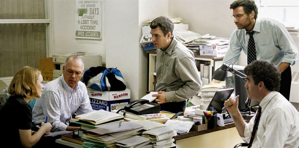 SPOTLIGHT: uma aula de jornalismo em um filme sobre publicações que incomodam 1 spotlight movie 1